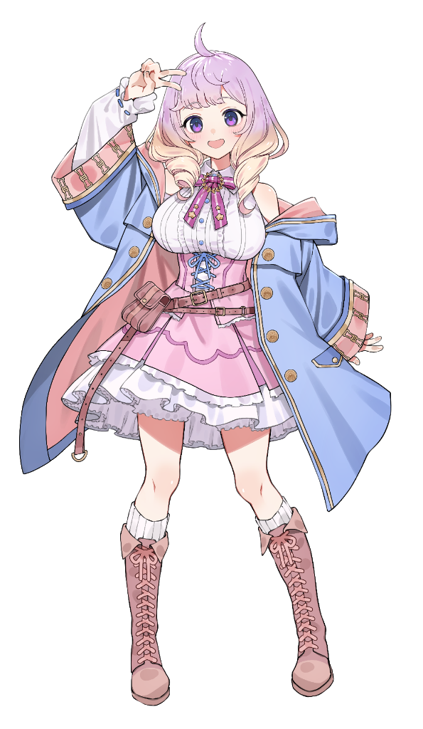 魂募集中キャラクター 02（可愛い系女子）